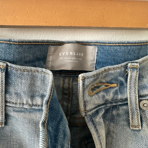 EVERLANE The Cheeky Split-Hem Jean. Size 27 - Picture 2 of 5